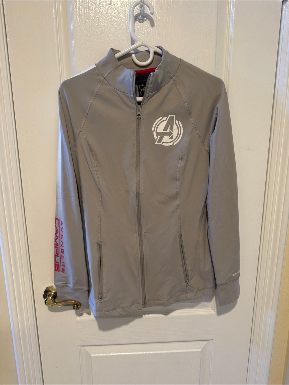 Marvel Women's Gray Avengers Zip-Up Jacket